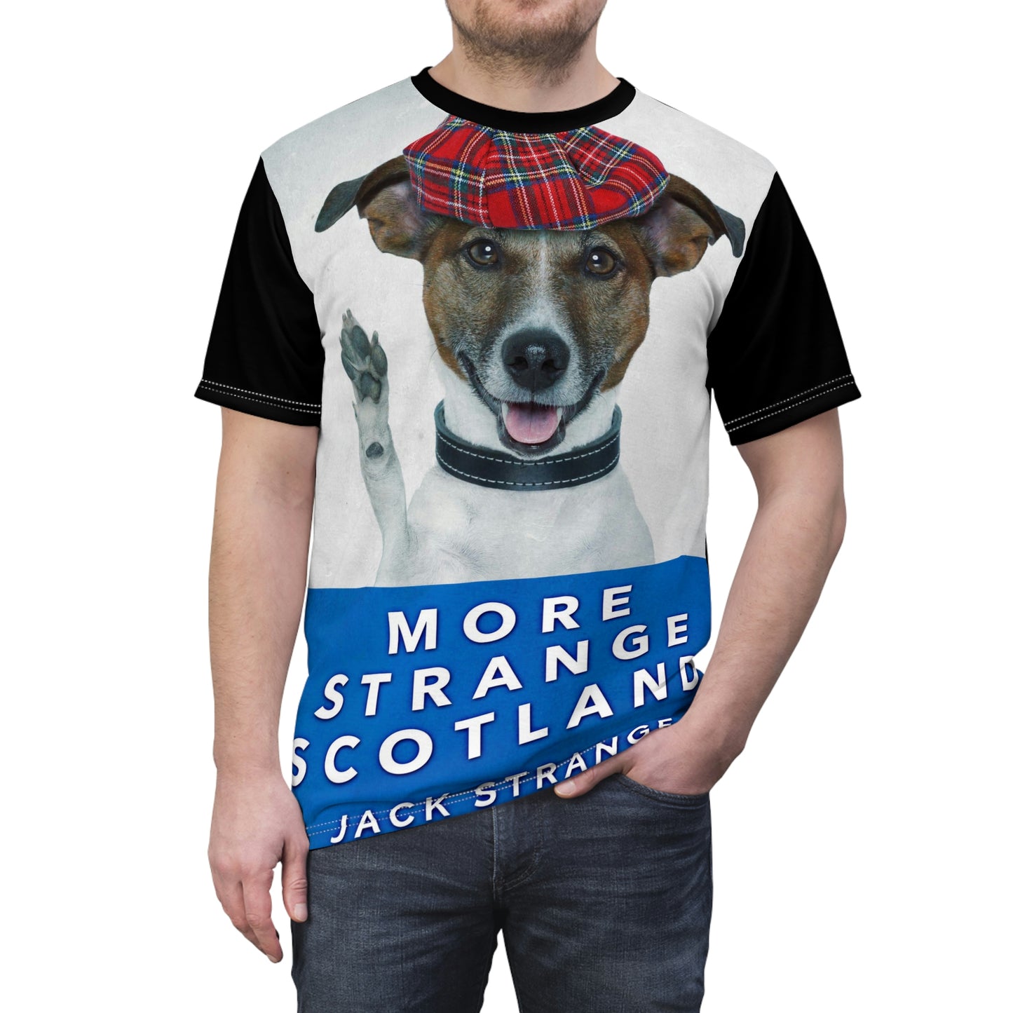 More Strange Scotland - Unisex All-Over Print Cut & Sew T-Shirt