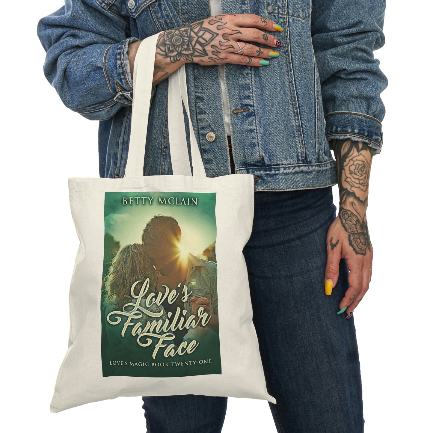 Love's Familiar Face - Natural Tote Bag