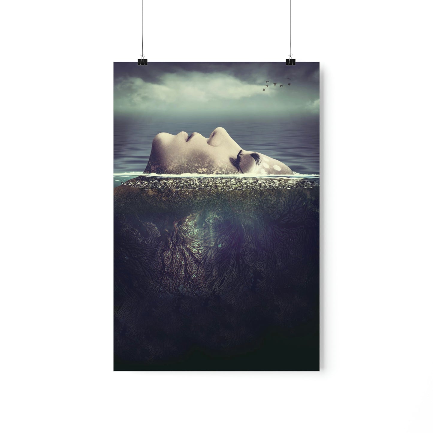 Floating - Matte Poster