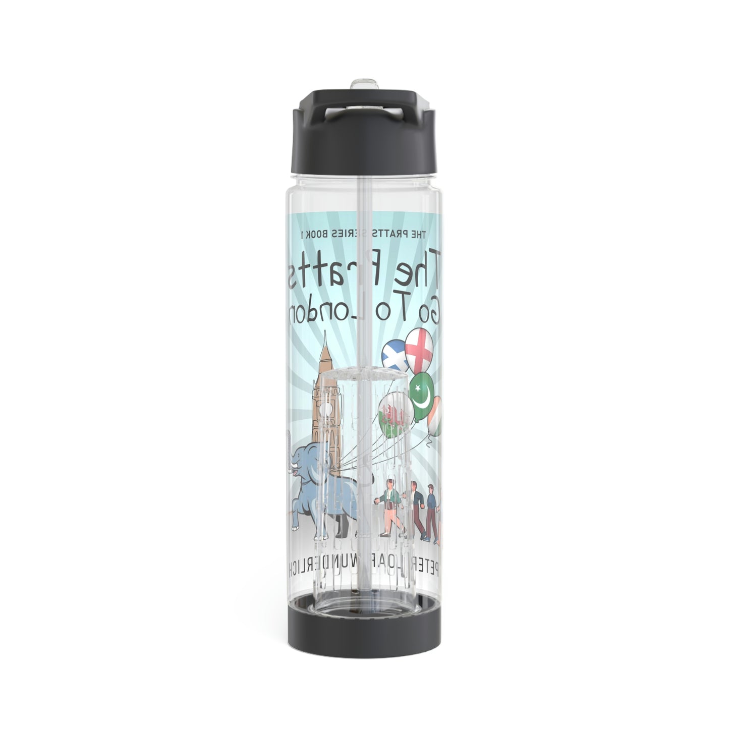 The Pratts Go To London - Infuser Water Bottle