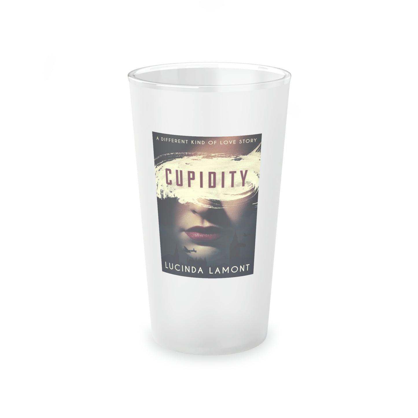 Cupidity - Frosted Pint Glass
