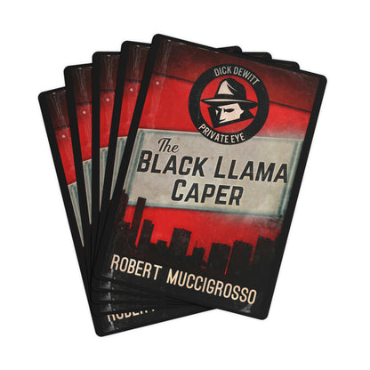 The Black Llama Caper - Playing Cards