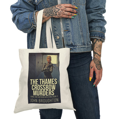 The Thames Crossbow Murders - Natural Tote Bag