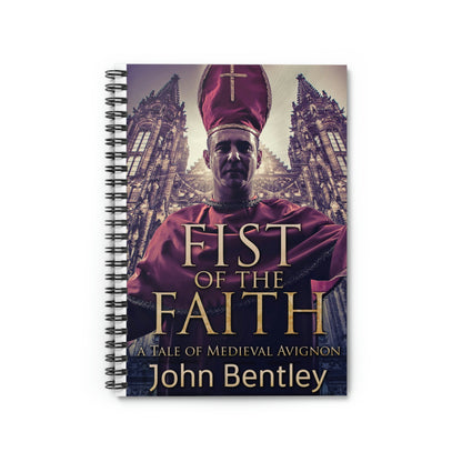 Fist Of The Faith - Spiral Notebook