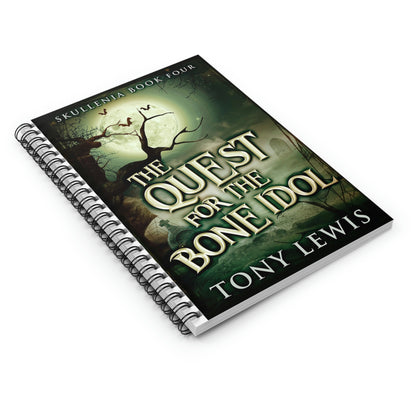 The Quest for the Bone Idol - Spiral Notebook