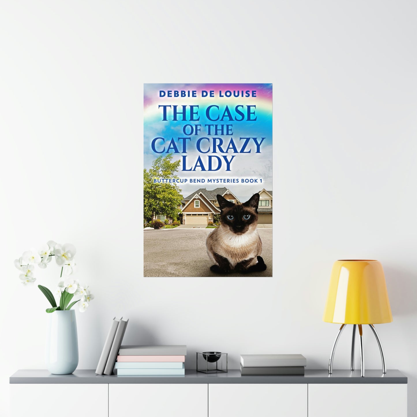 The Case Of The Cat Crazy Lady - Matte Poster