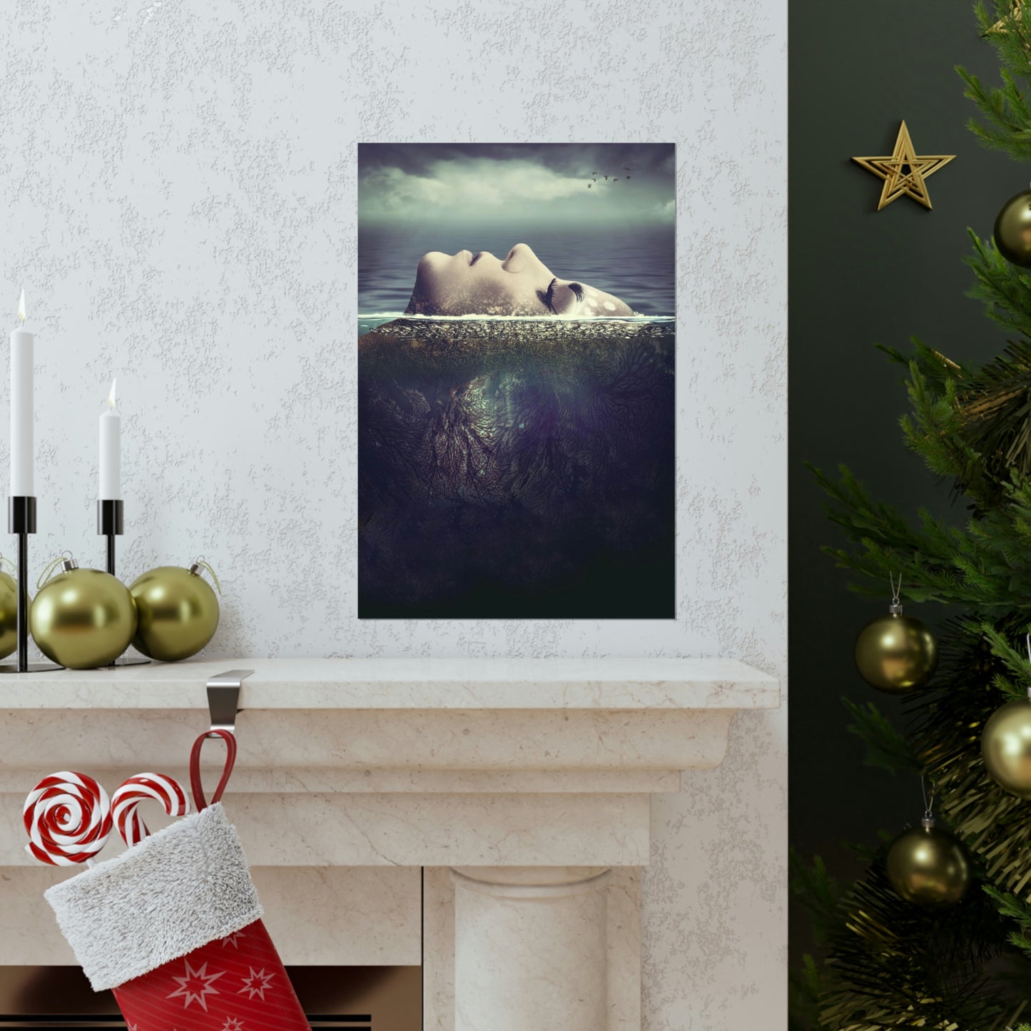 Floating - Matte Poster