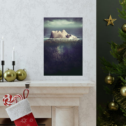 Floating - Matte Poster