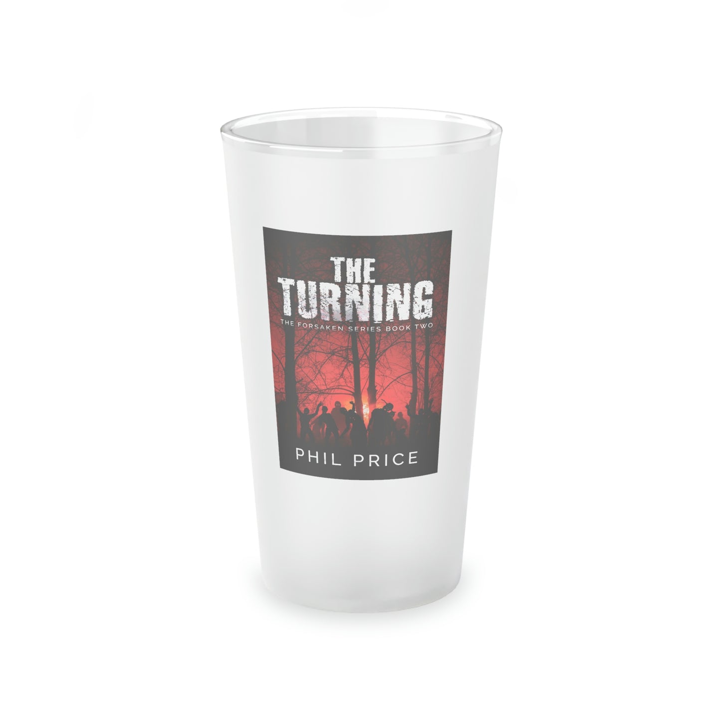 The Turning - Frosted Pint Glass