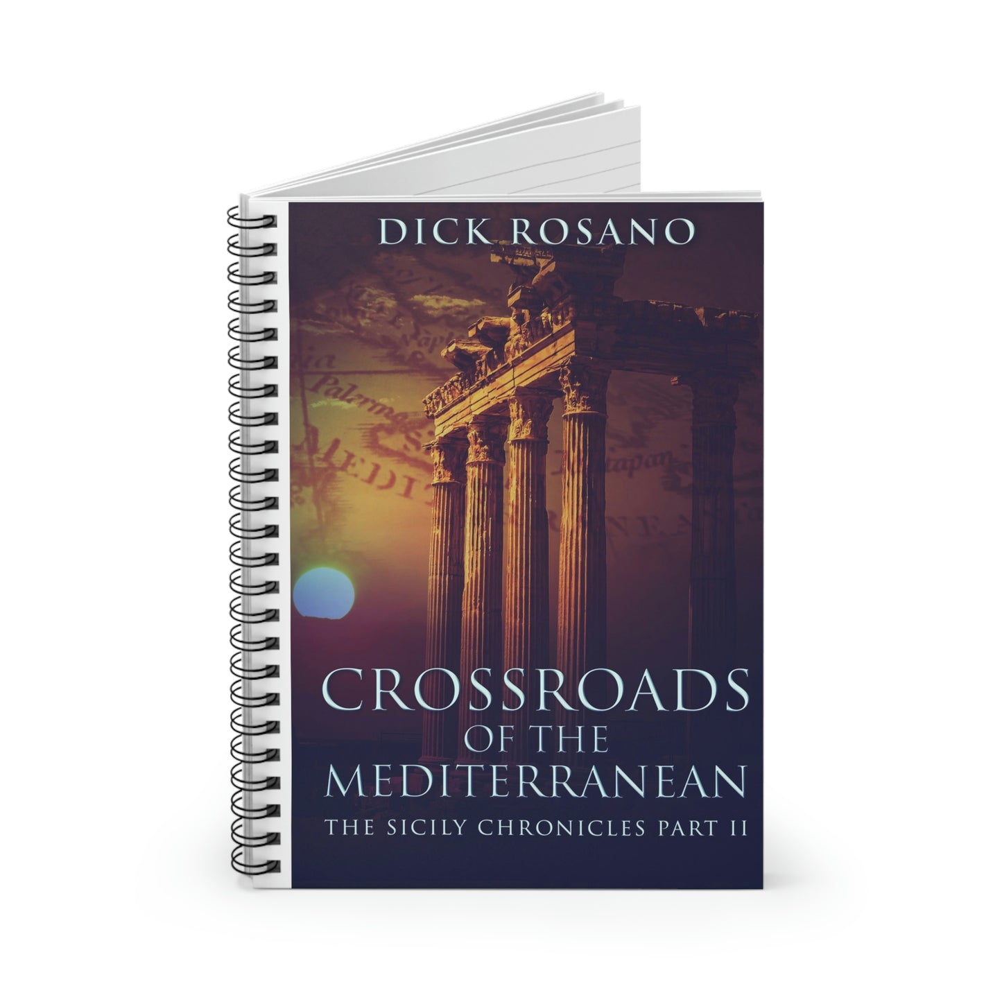 Crossroads Of The Mediterranean - Spiral Notebook