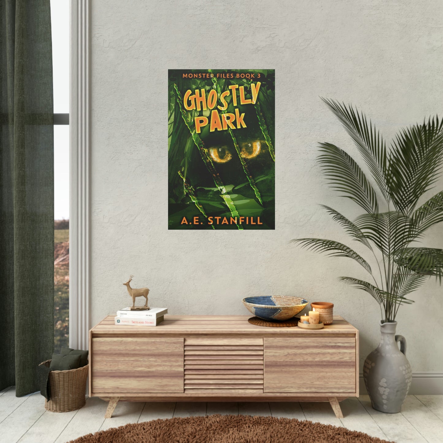 Ghostly Park - Rolled Poster