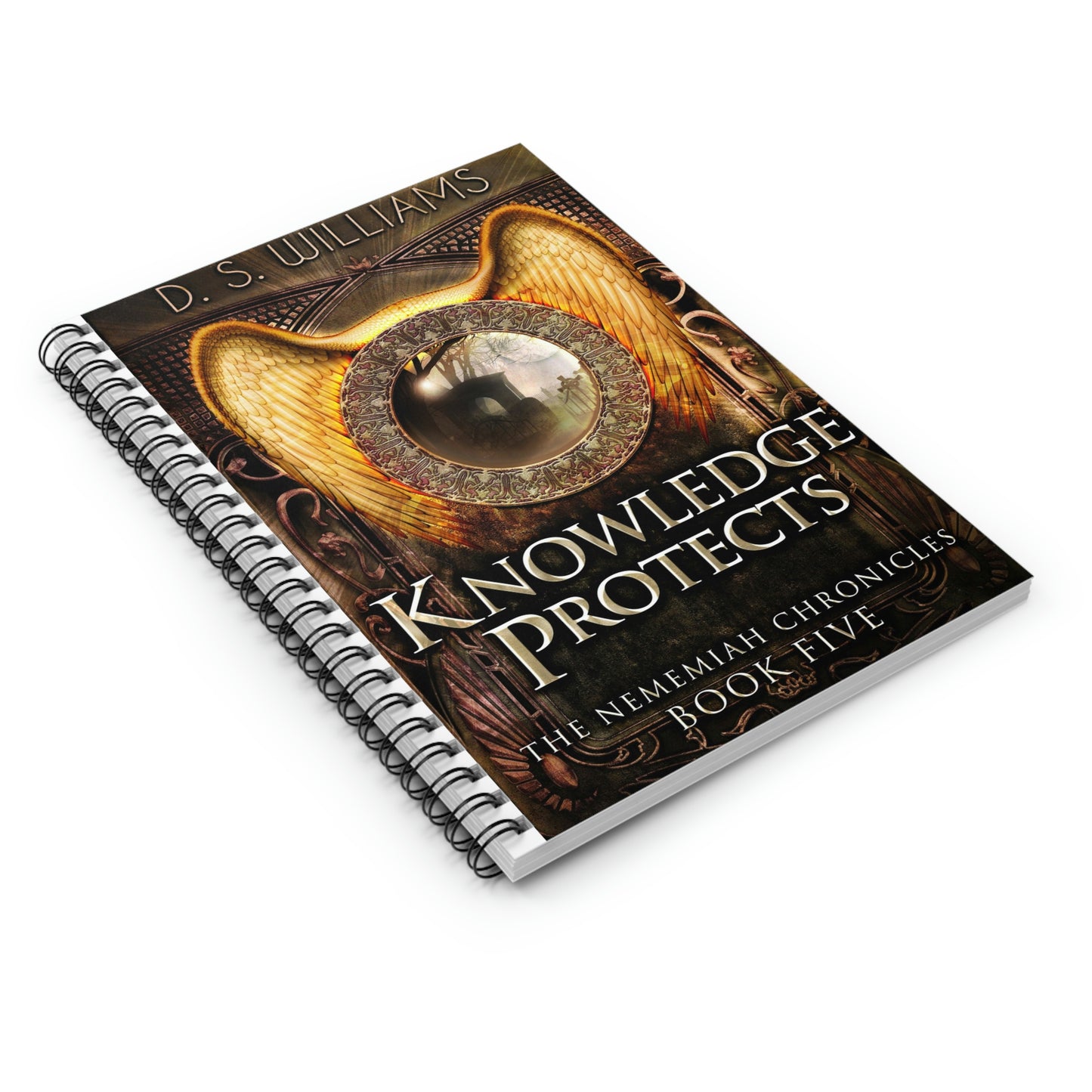 Knowledge Protects - Spiral Notebook