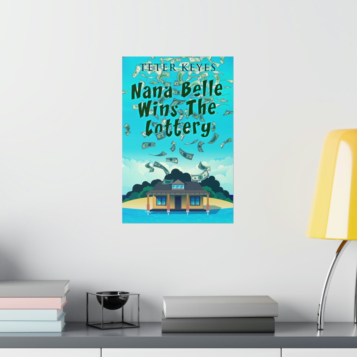 Nana Belle Wins The Lottery - Matte Poster