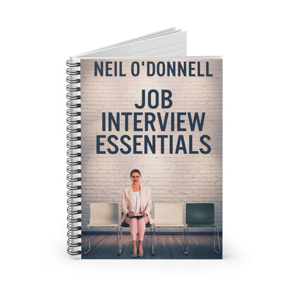 Job Interview Essentials - Spiral Notebook