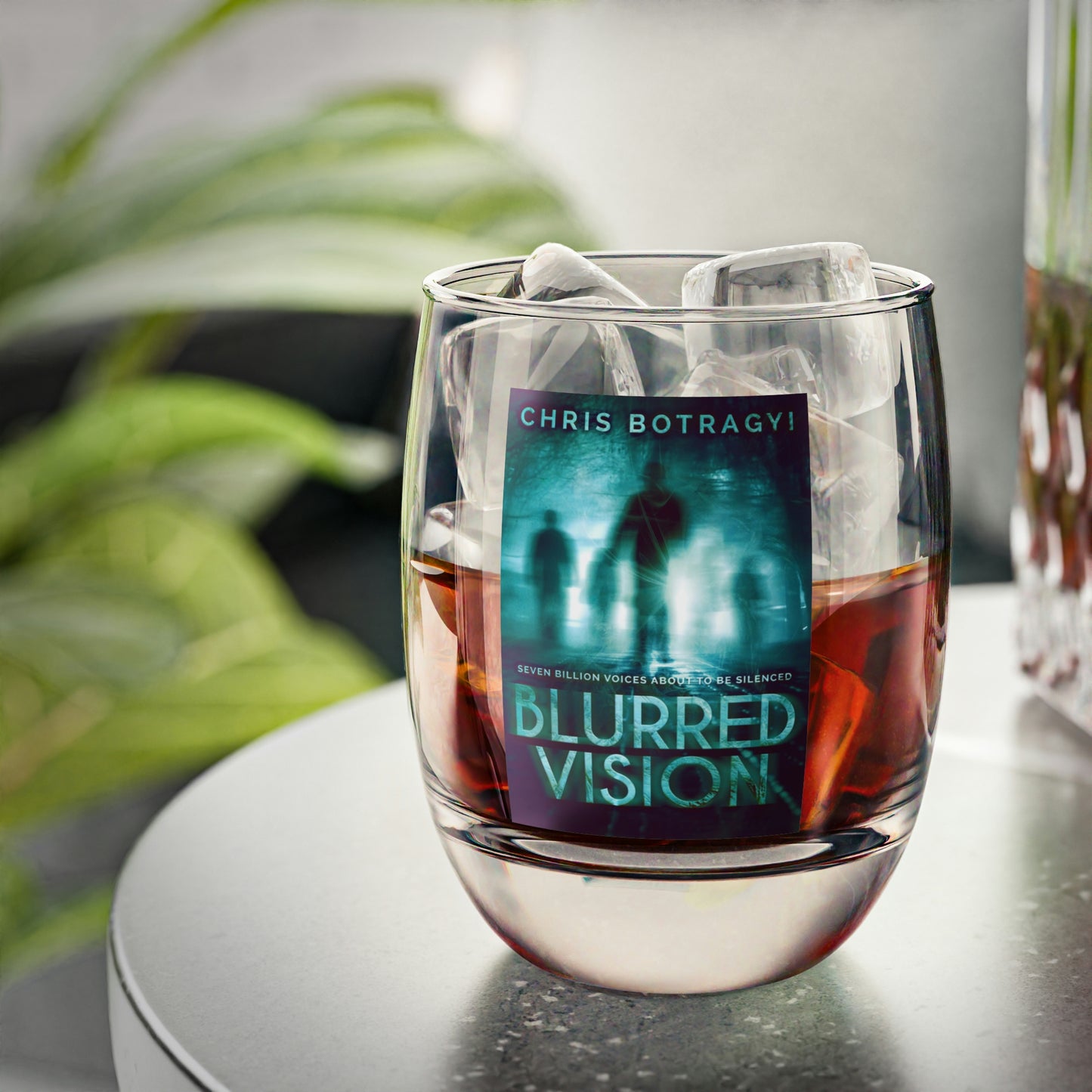 Blurred Vision - Whiskey Glass