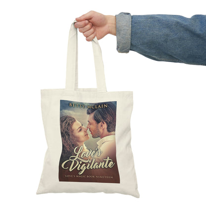 Love's Vigilante - Natural Tote Bag