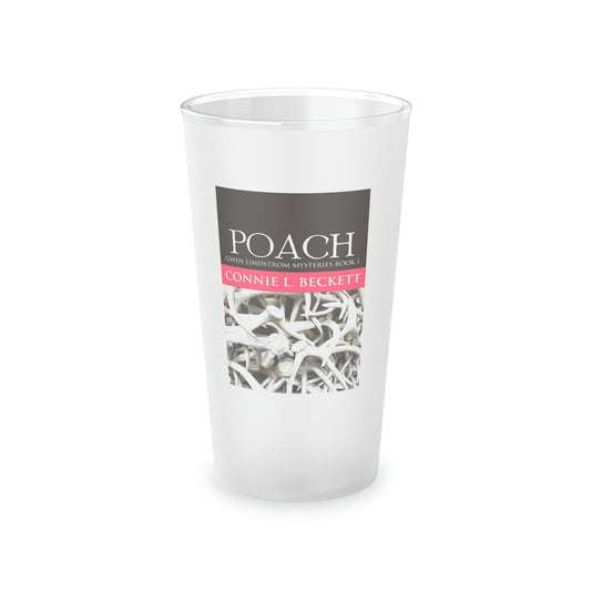 POACH - Frosted Pint Glass