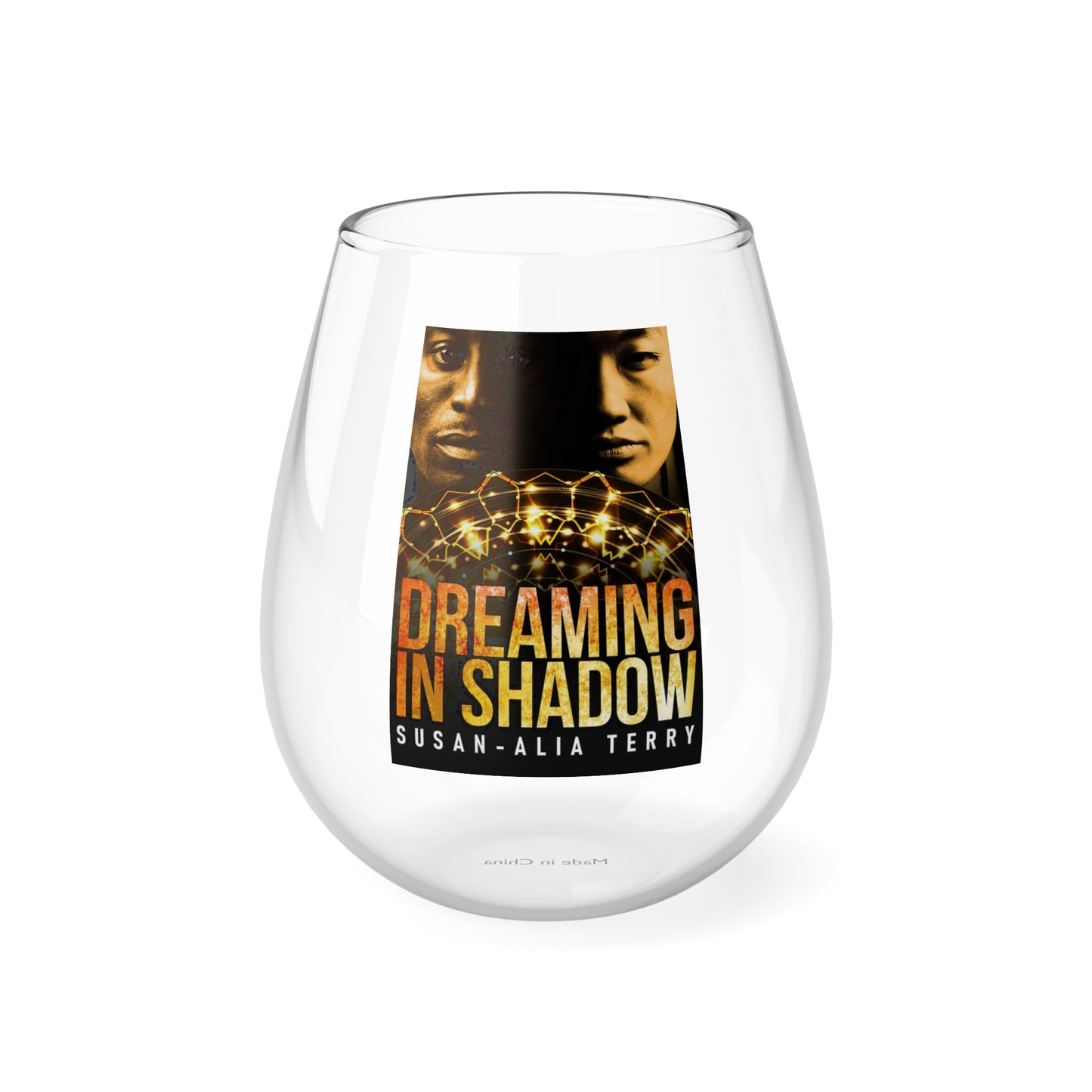 Dreaming In Shadow - Stemless Wine Glass, 11.75oz
