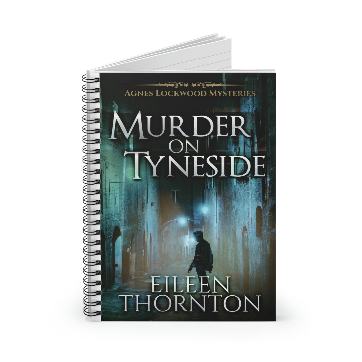 Murder on Tyneside - Spiral Notebook