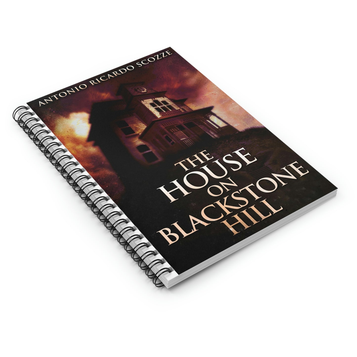 The House On Blackstone Hill - Spiral Notebook