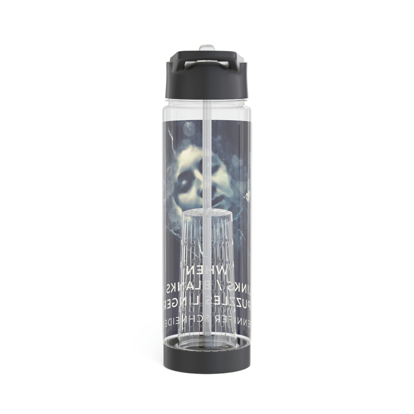When Links / Blanks / Puzzles Linger - Infuser Water Bottle