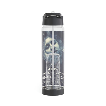 When Links / Blanks / Puzzles Linger - Infuser Water Bottle