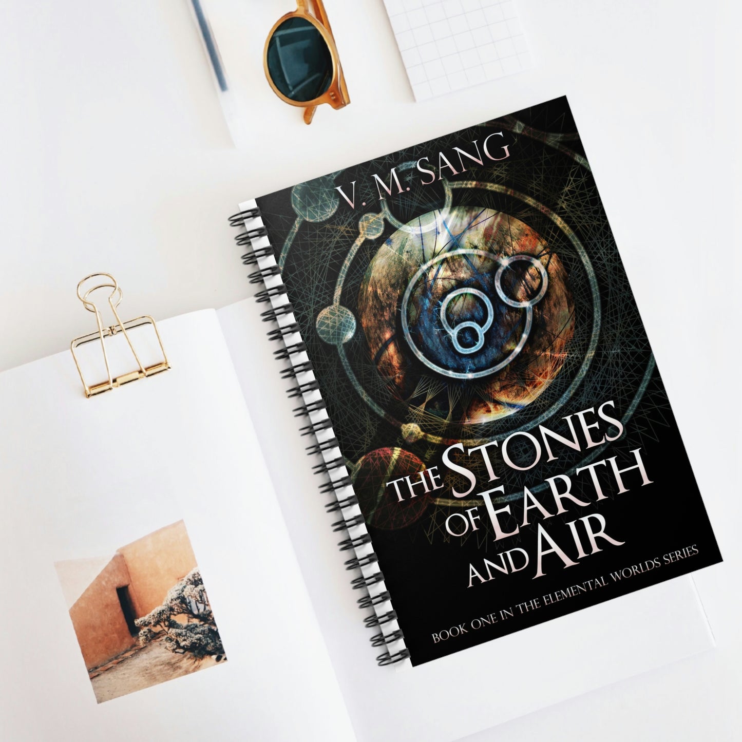 The Stones of Earth and Air - Spiral Notebook