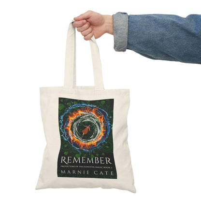 Remember - Natural Tote Bag