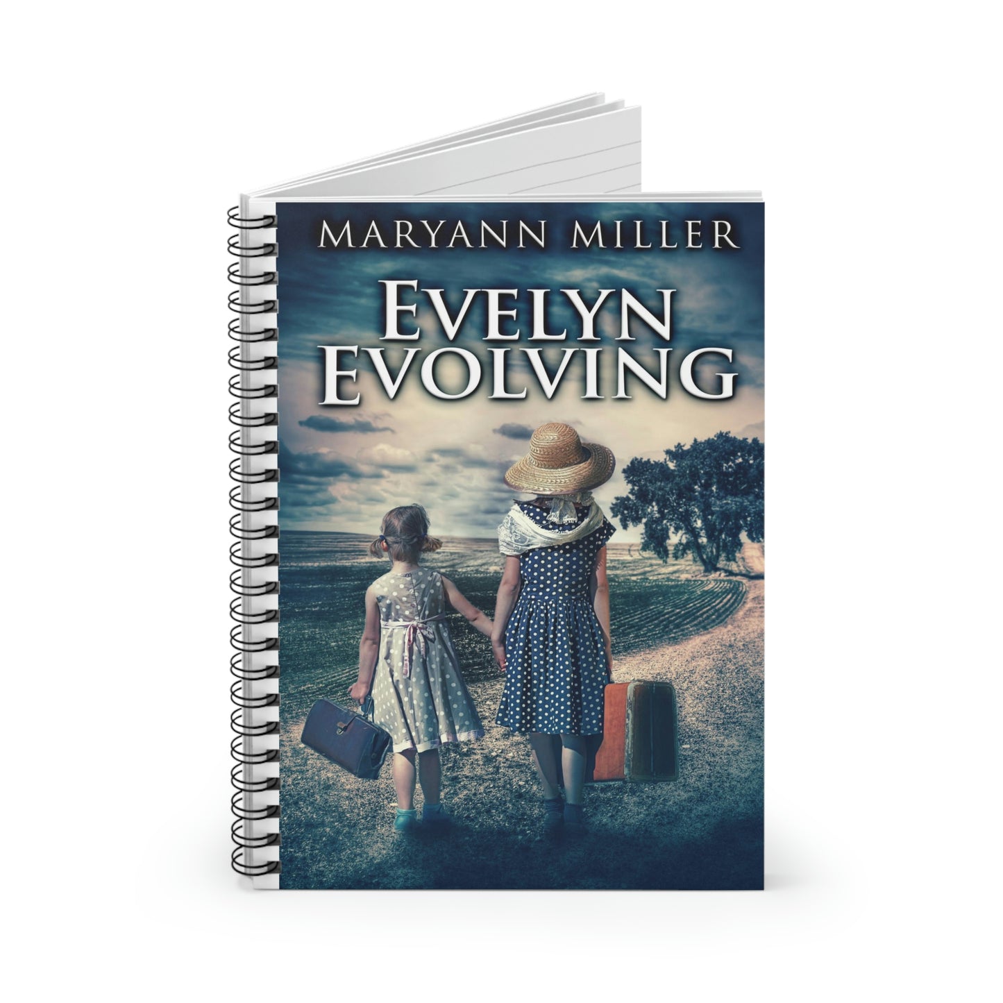 Evelyn Evolving - Spiral Notebook