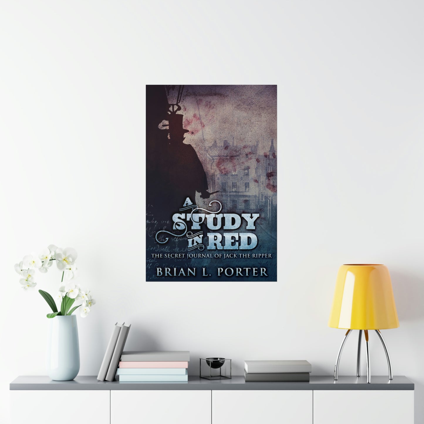 A Study In Red - Matte Poster