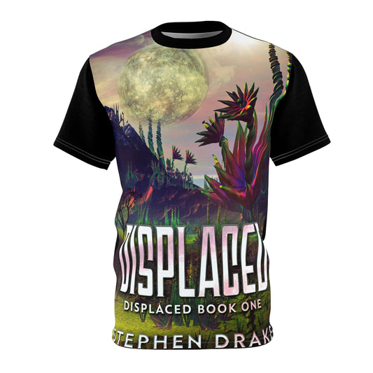 Displaced - Unisex All-Over Print Cut & Sew T-Shirt