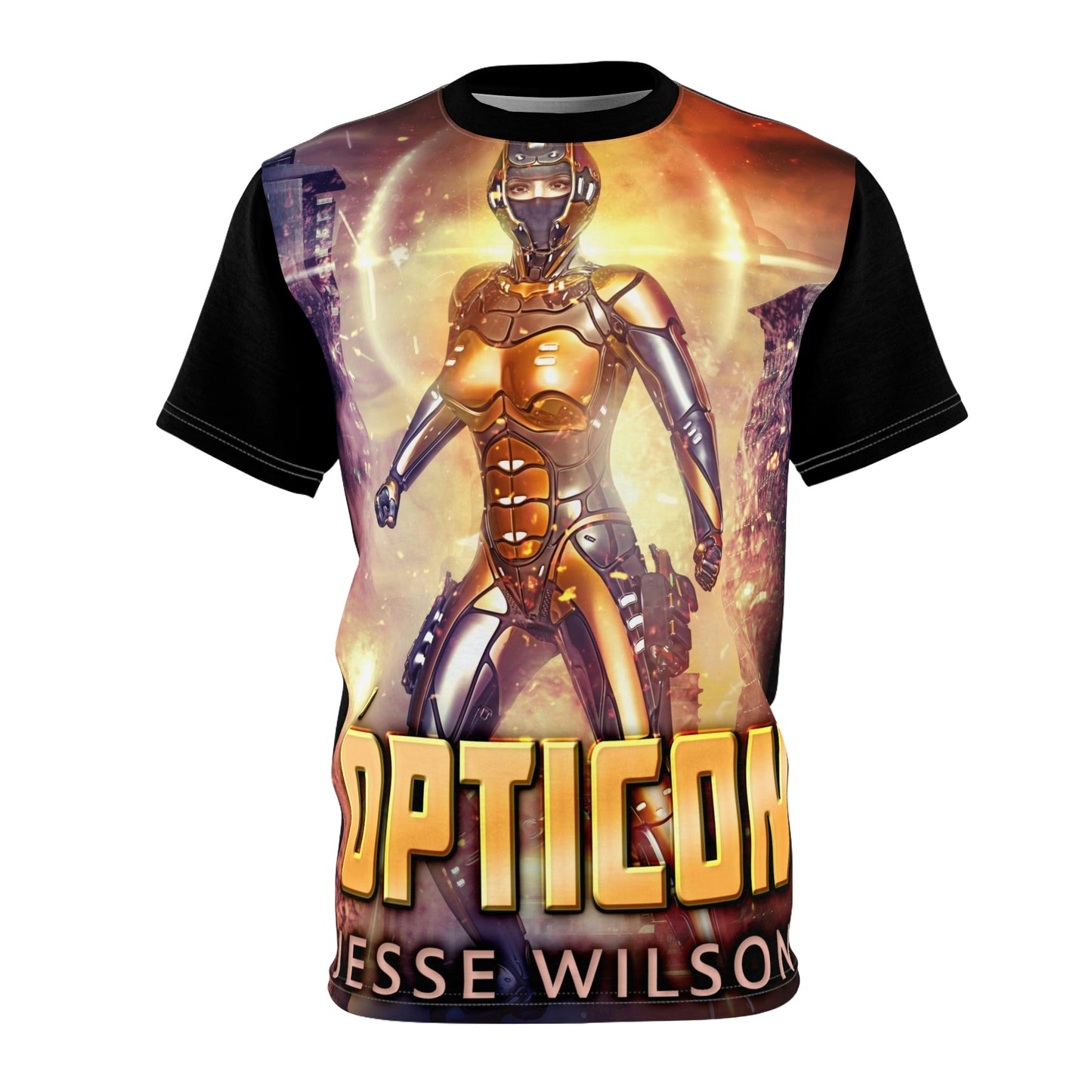 Opticon - Unisex All-Over Print Cut & Sew T-Shirt
