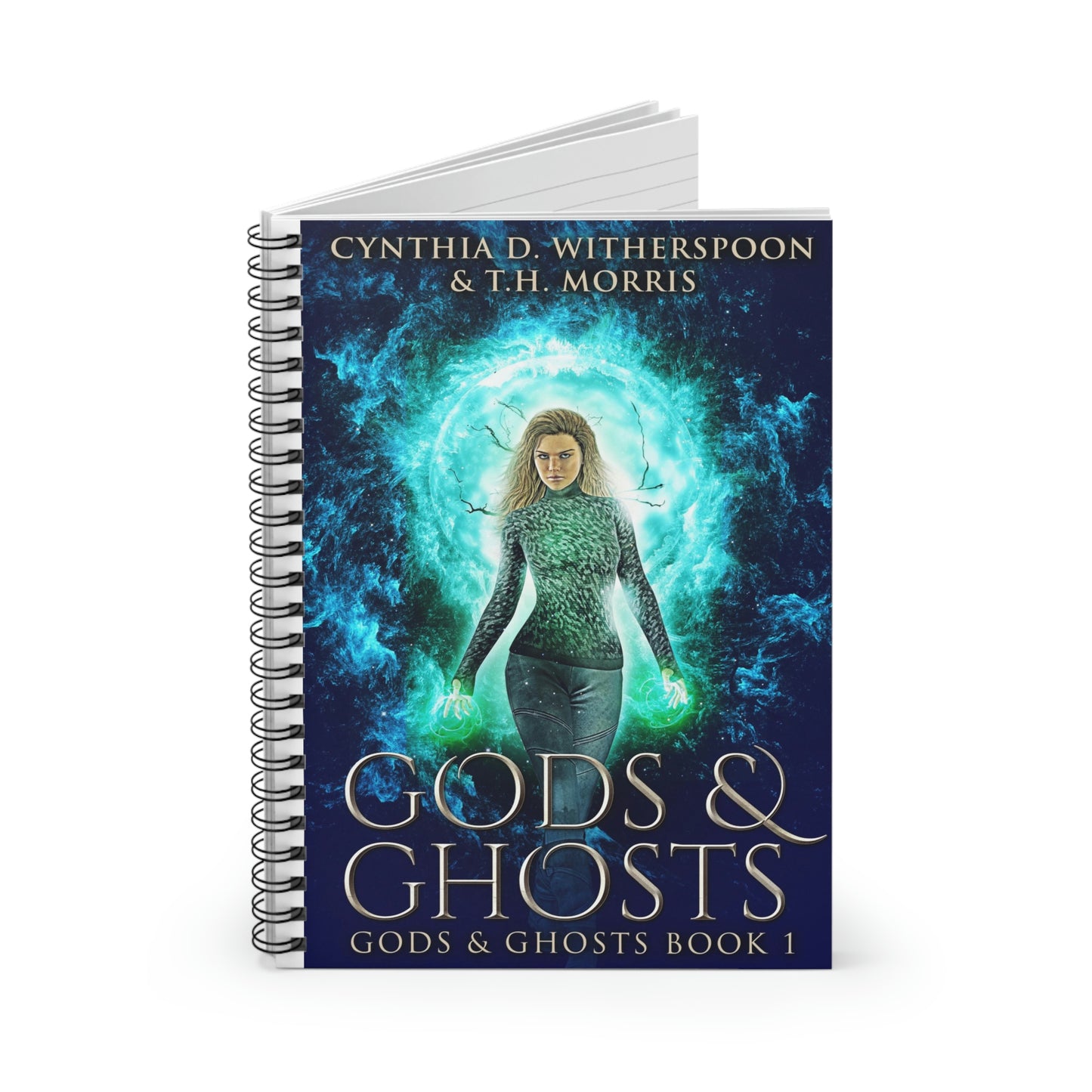 Gods & Ghosts - Spiral Notebook