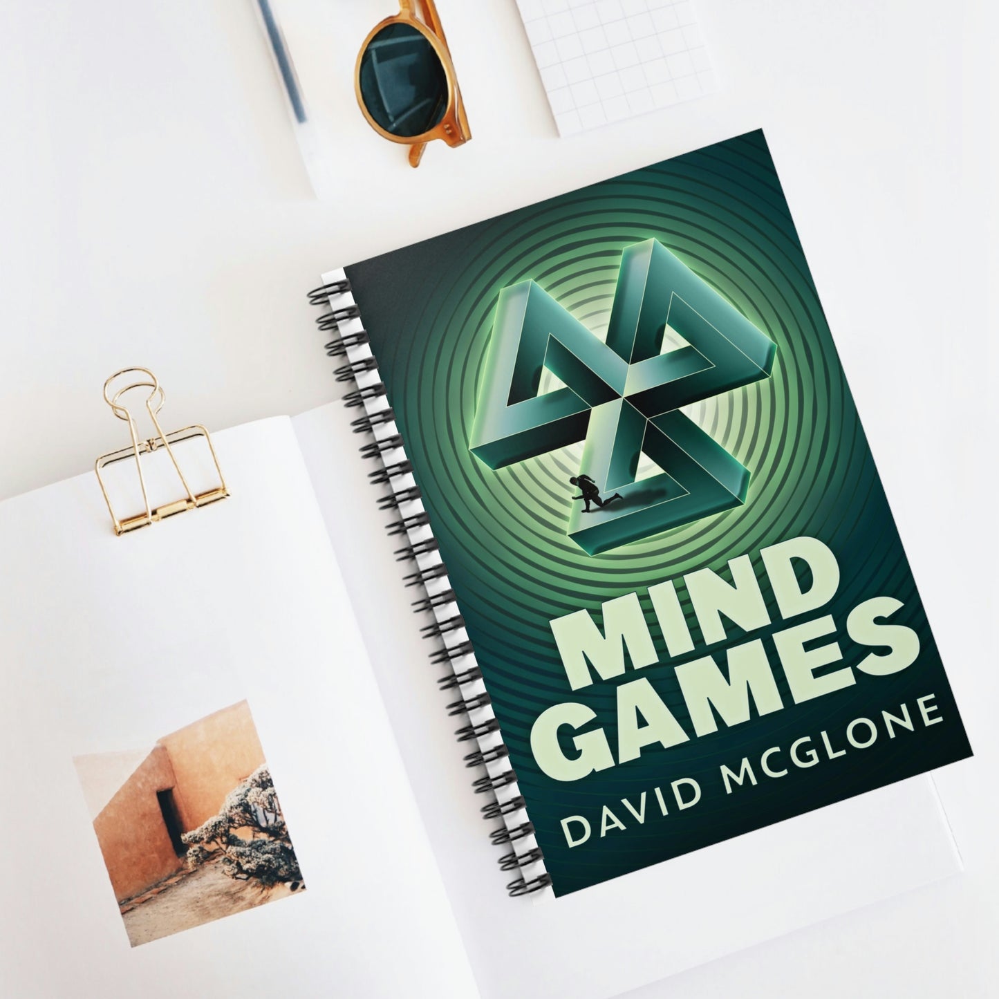 Mind Games - Spiral Notebook
