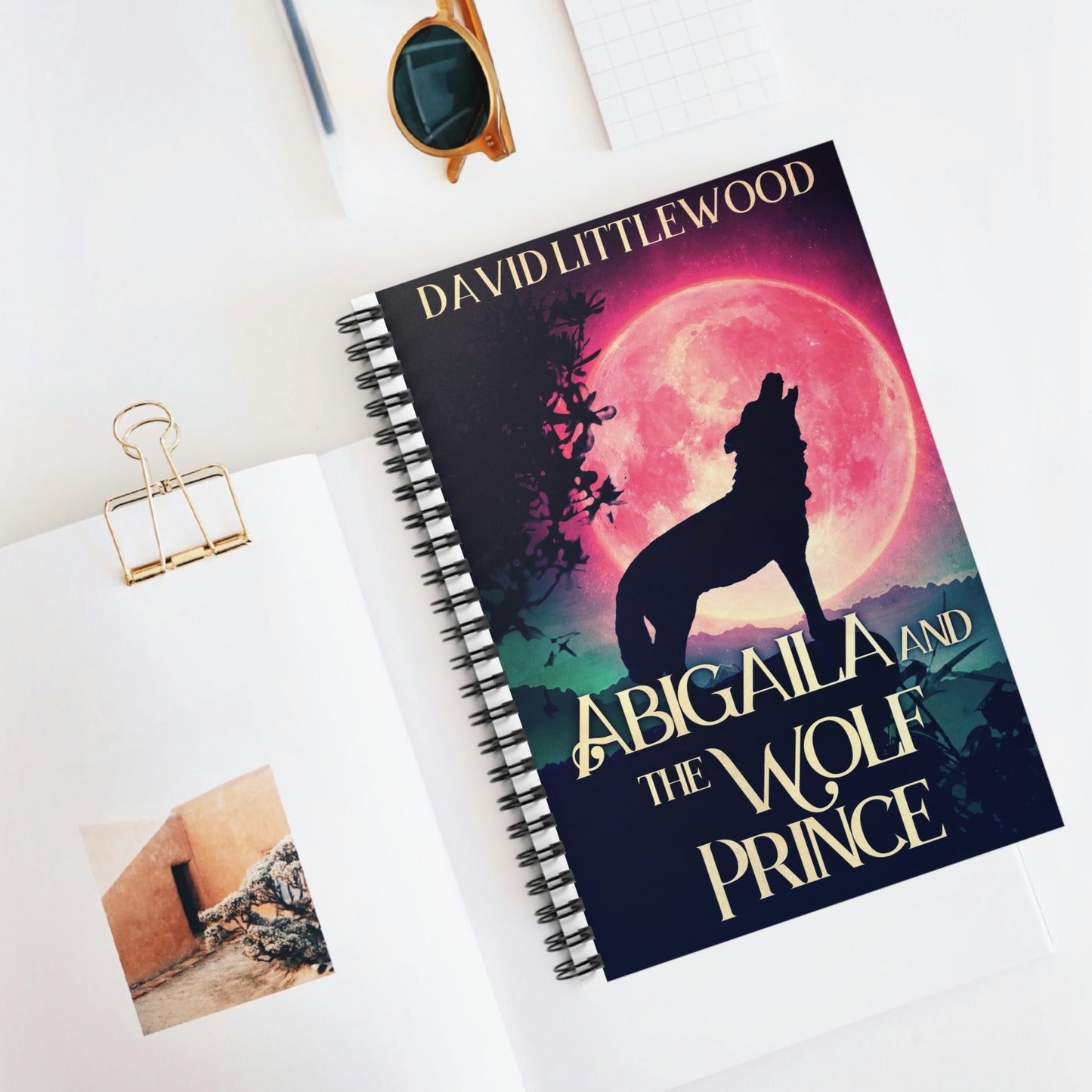 Abigaila And The Wolf Prince - Spiral Notebook