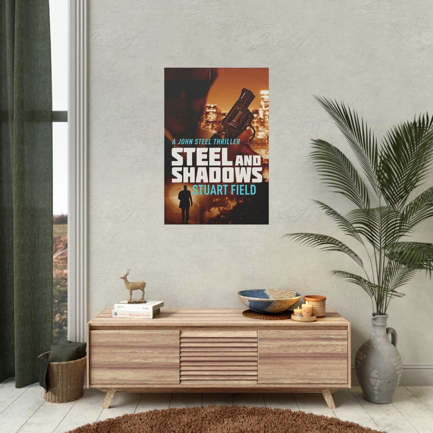 Steel And Shadows - Rolled Poster