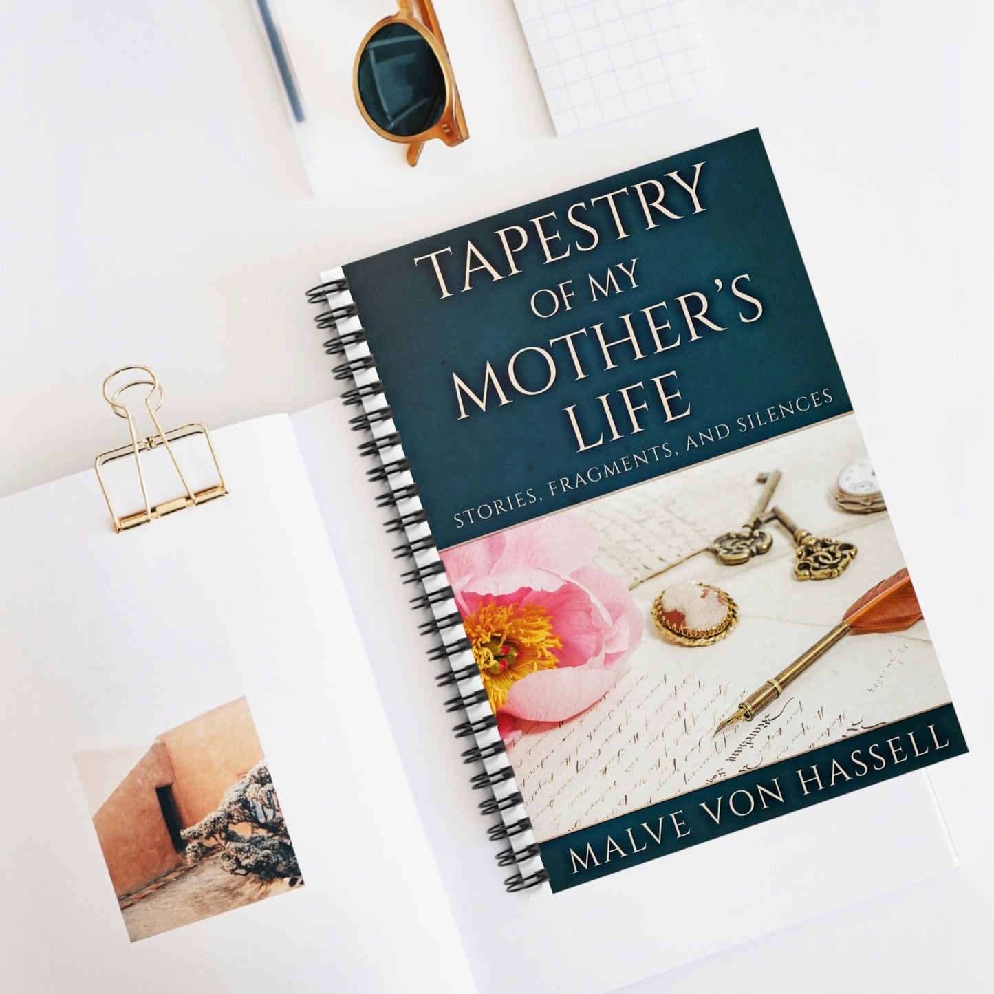Tapestry Of My Mother???s Life - Spiral Notebook