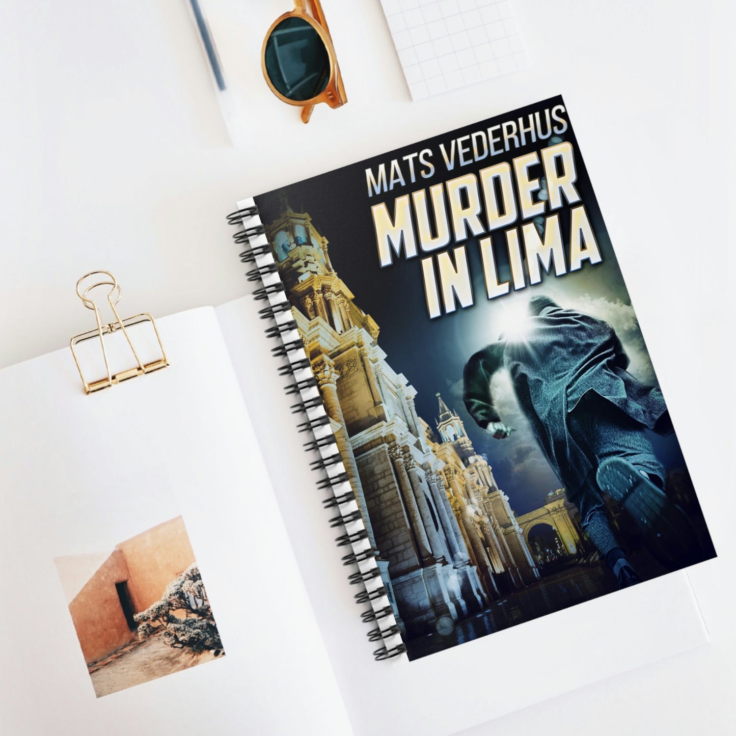 Murder In Lima - Spiral Notebook