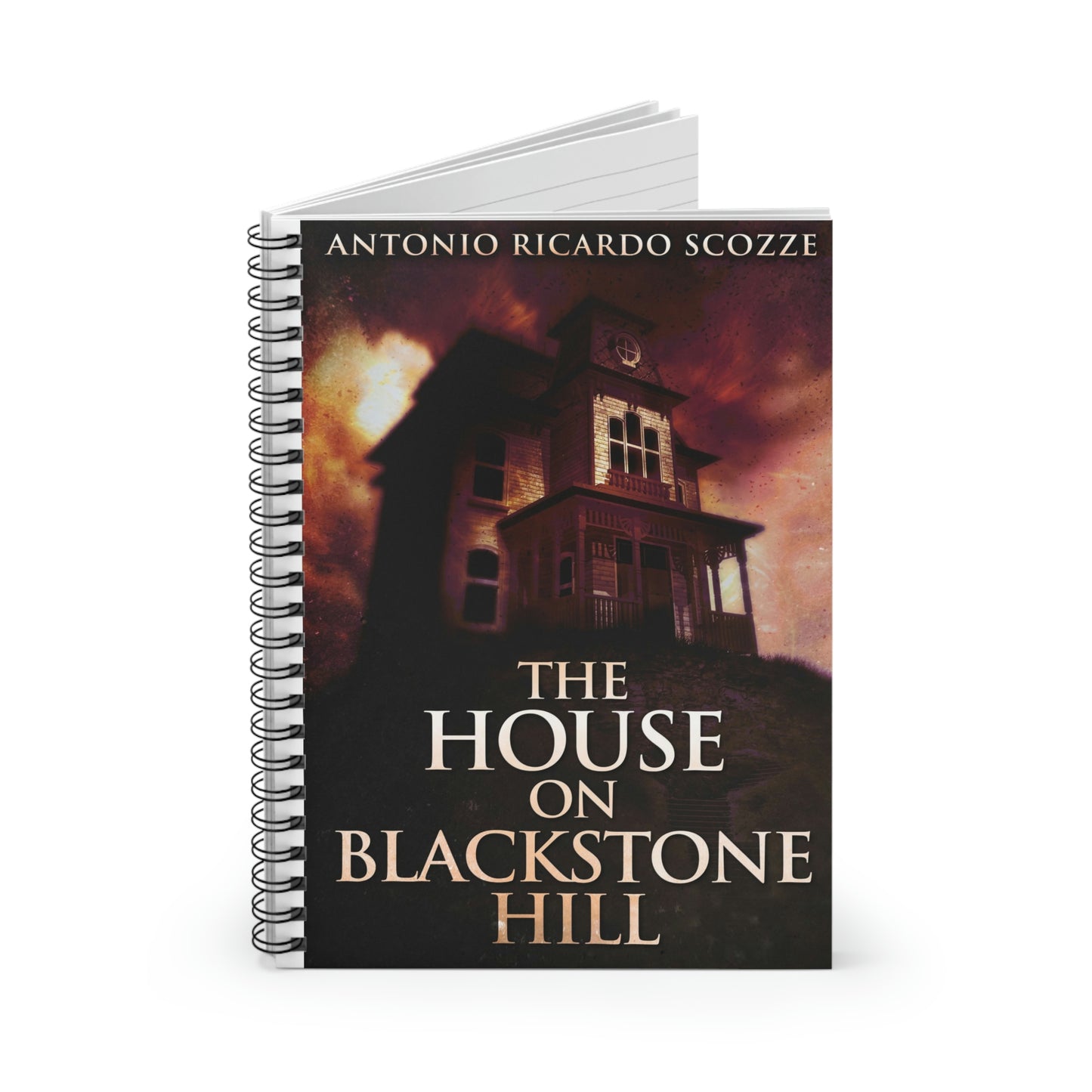 The House On Blackstone Hill - Spiral Notebook