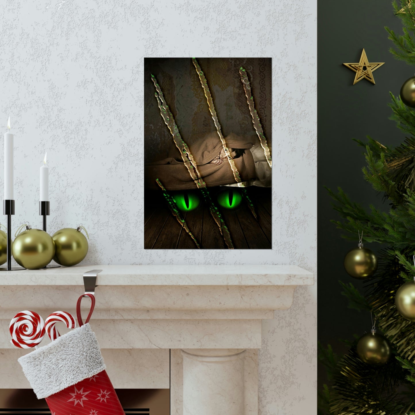 There's Something Under My Bed - Matte Poster