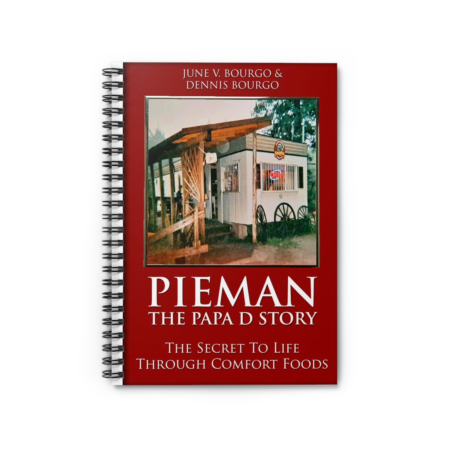 Pieman - The Papa D Story - Spiral Notebook