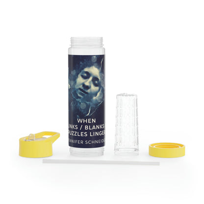 When Links / Blanks / Puzzles Linger - Infuser Water Bottle
