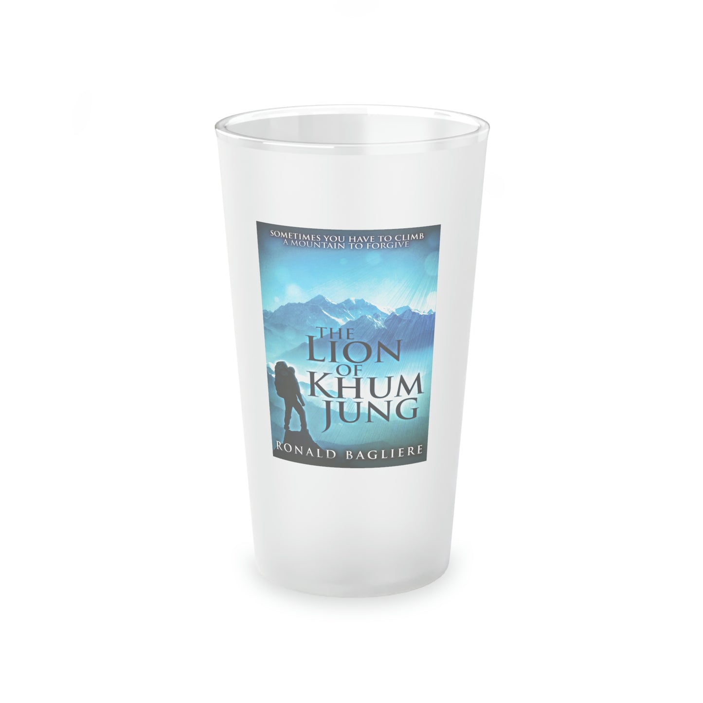 The Lion of Khum Jung - Frosted Pint Glass