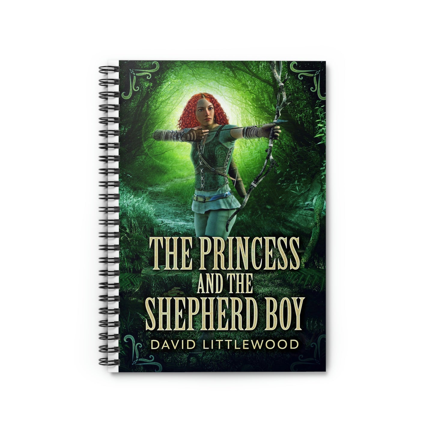 The Princess And The Shepherd Boy - Spiral Notebook