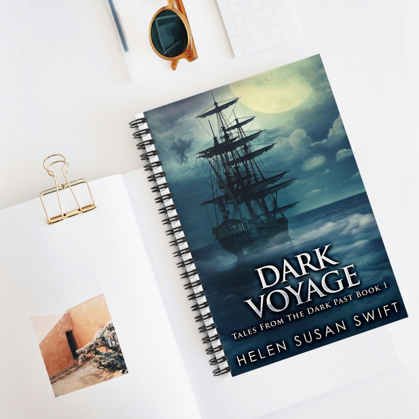 Dark Voyage - Spiral Notebook