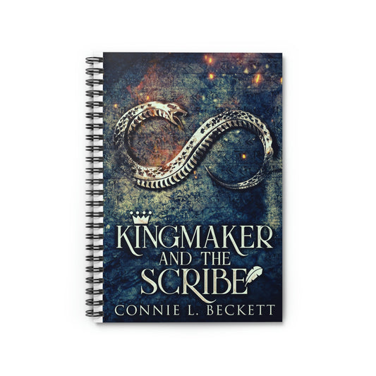 Kingmaker And The Scribe - Spiral Notebook
