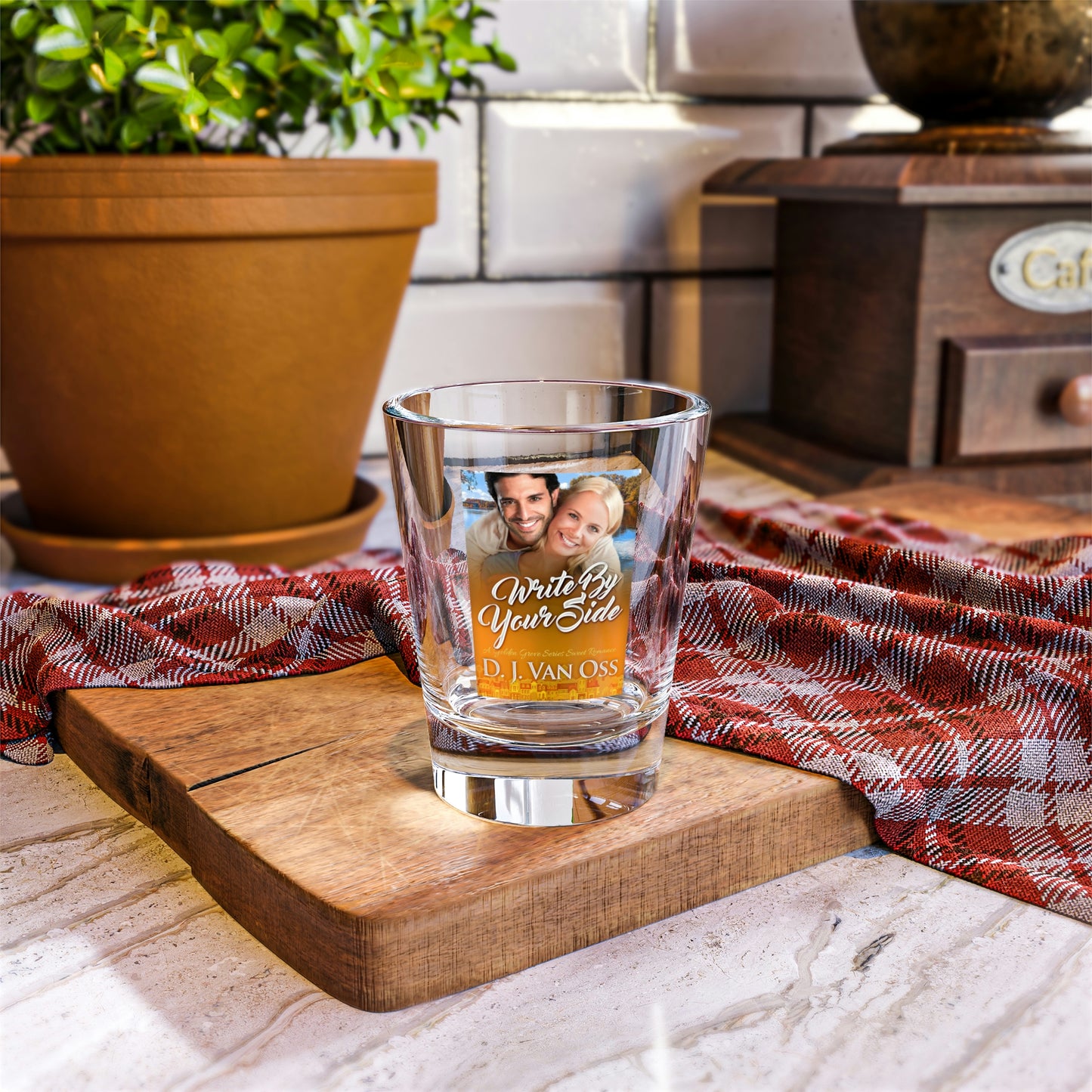 Write By Your Side - Shot Glass, 1.5oz