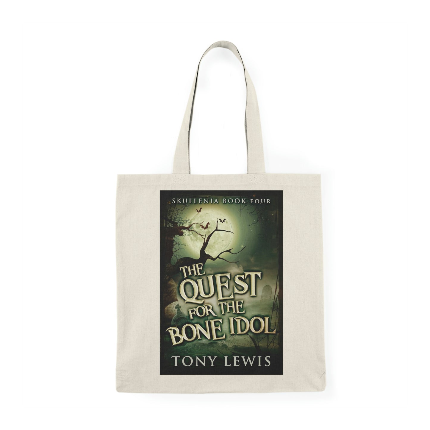 The Quest for the Bone Idol - Natural Tote Bag