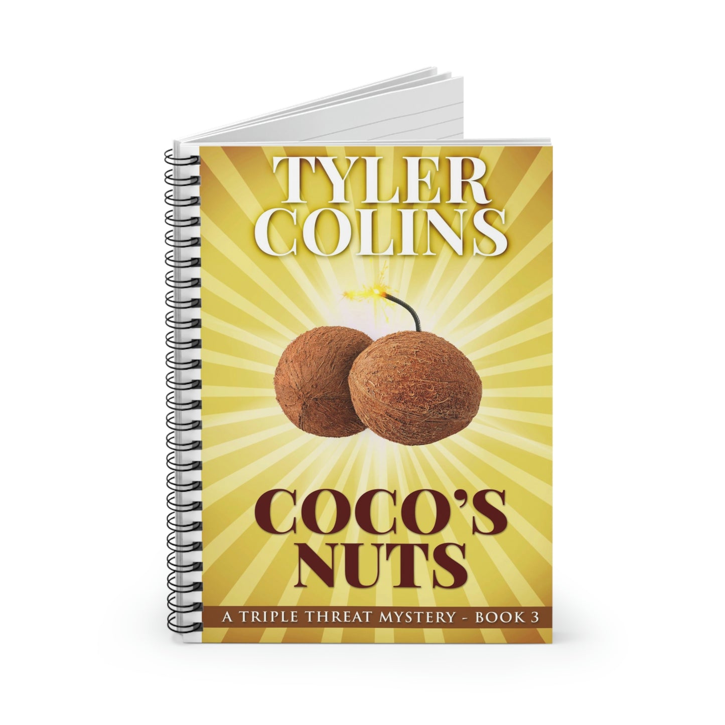 Coco's Nuts - Spiral Notebook