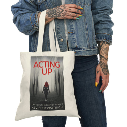 Acting Up - Natural Tote Bag